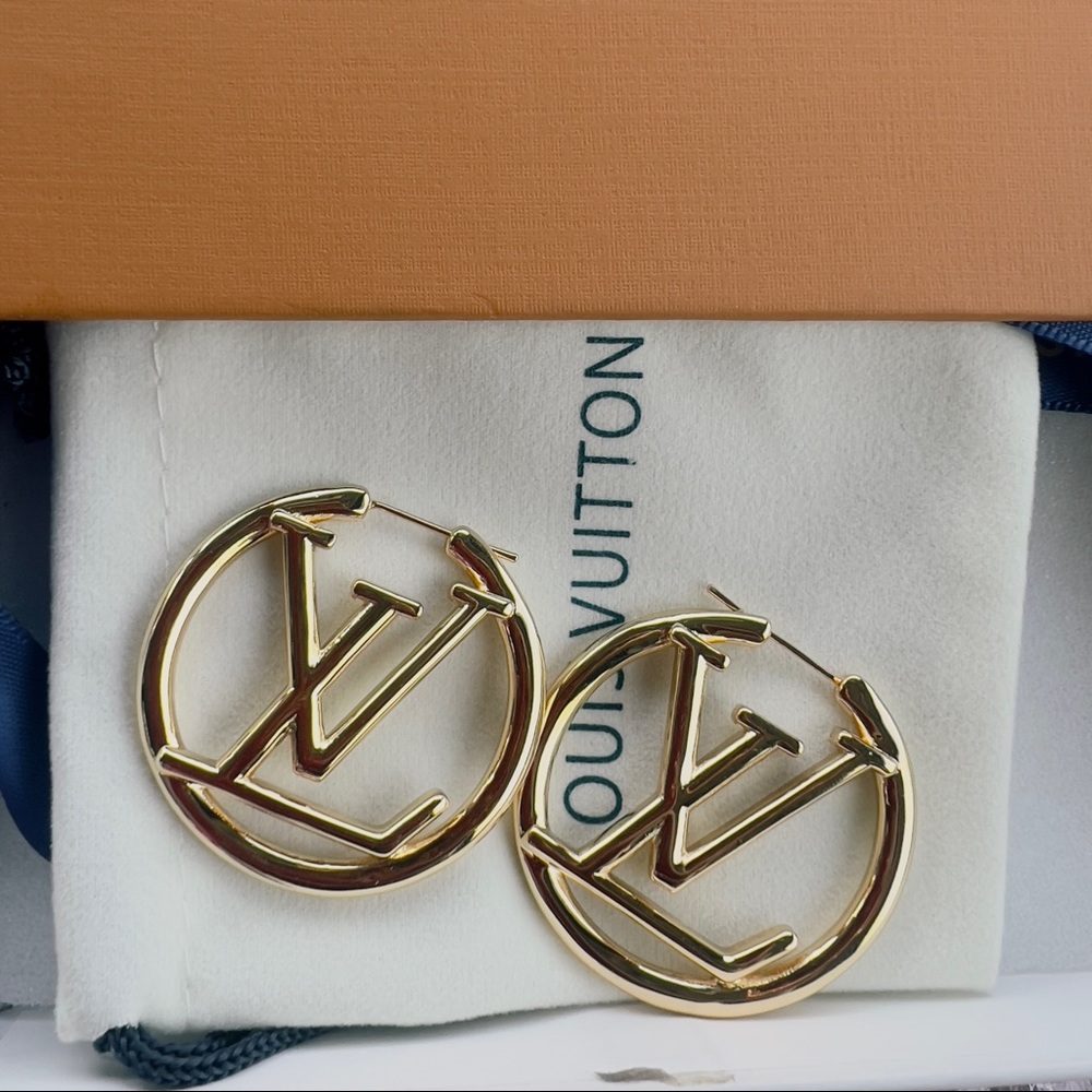 Gold Fashion Earrings